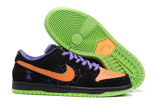 Women's Dunk Low SB Black/Orange Shoes 0147 Women's Dunk Low SB Black/Orange Shoes 0147